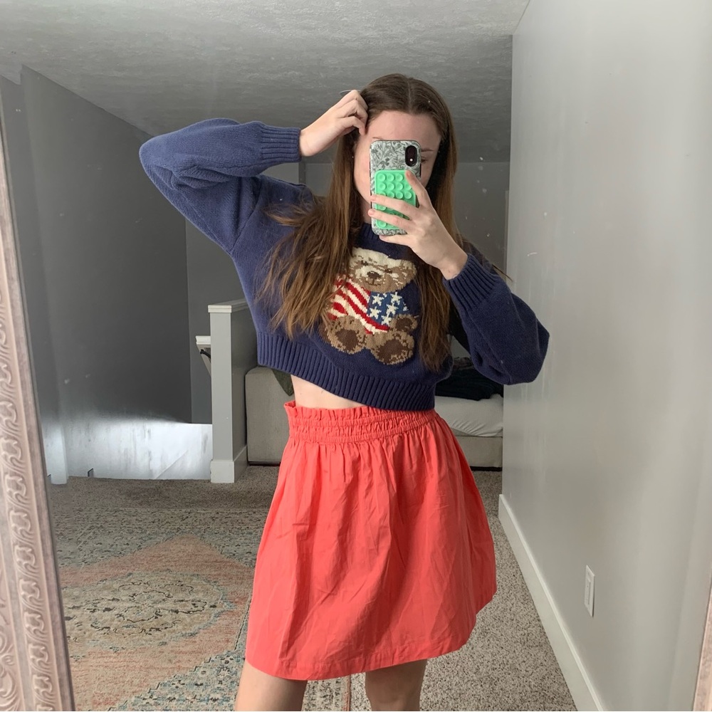 NWT Free People Lightweight Breezy Skirt w/ Scrunched Waist